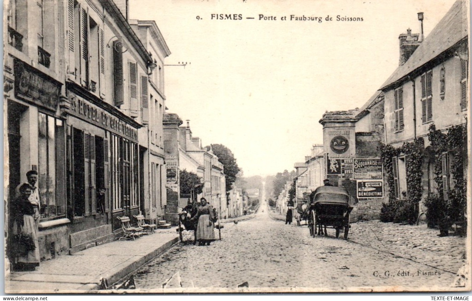 51 FISMES - Porte & Faubourg De Soissons. - Fismes