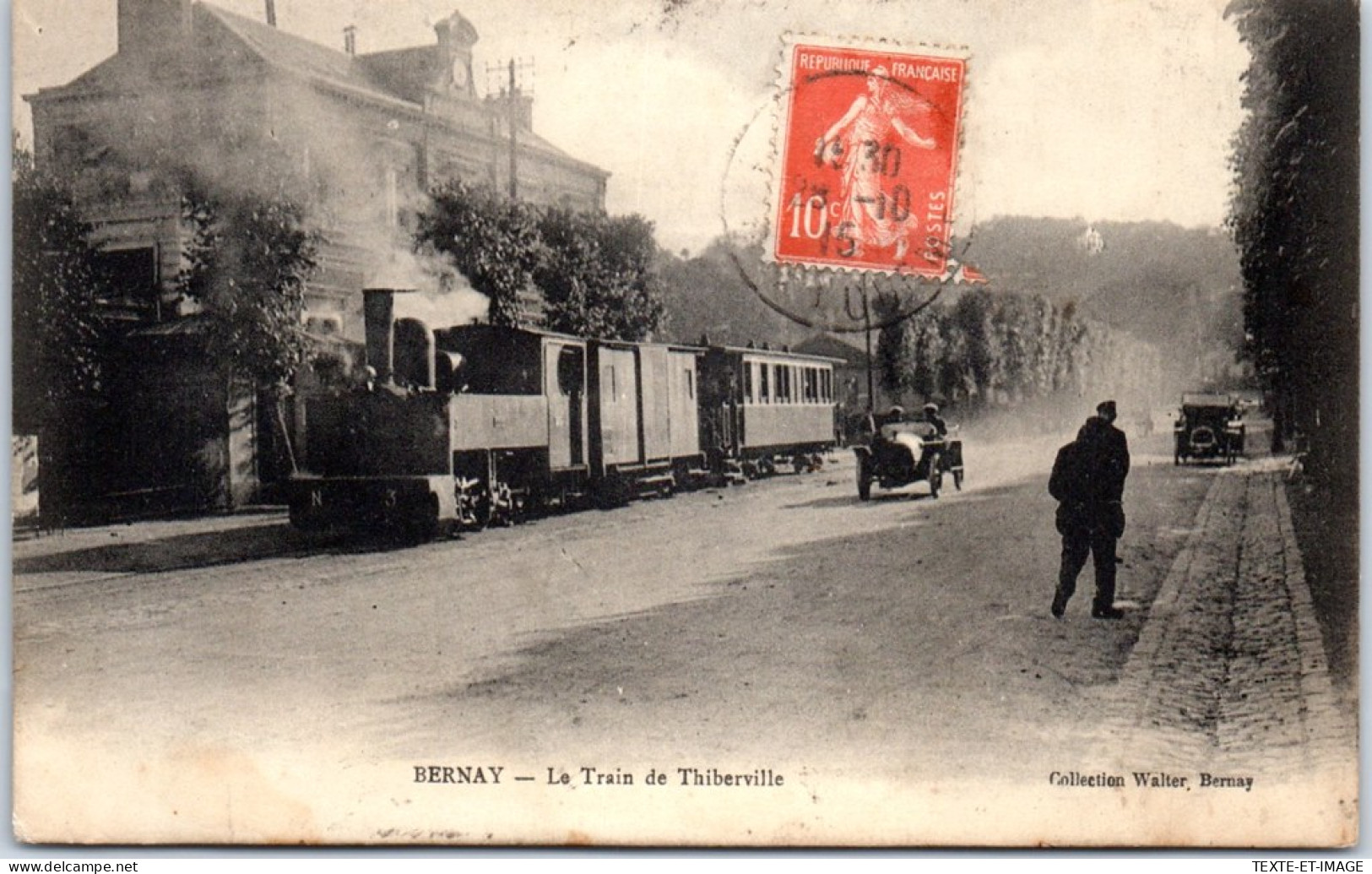 27 BERNAY - Le Train De Thiberville  - Bernay