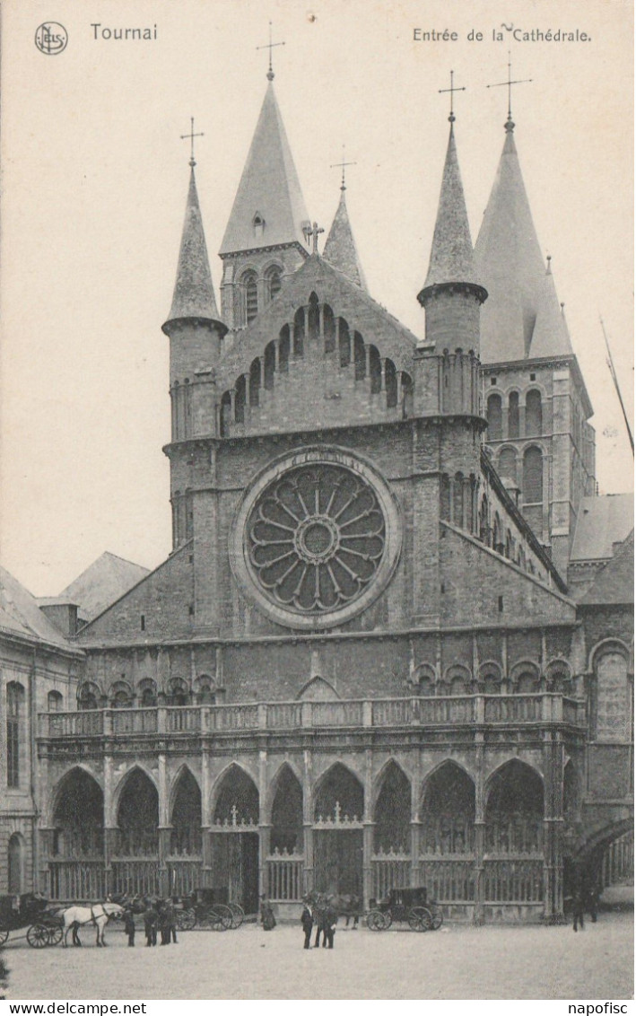 104-Tournai-Doornik  Entrée De La Cathédrale - Tournai