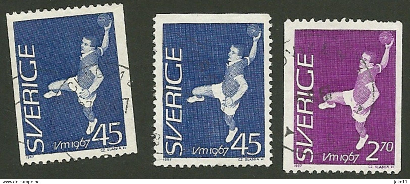 Schweden, 1967, Michel-Nr. 568-569 C+Do, Gestempelt - Gebraucht