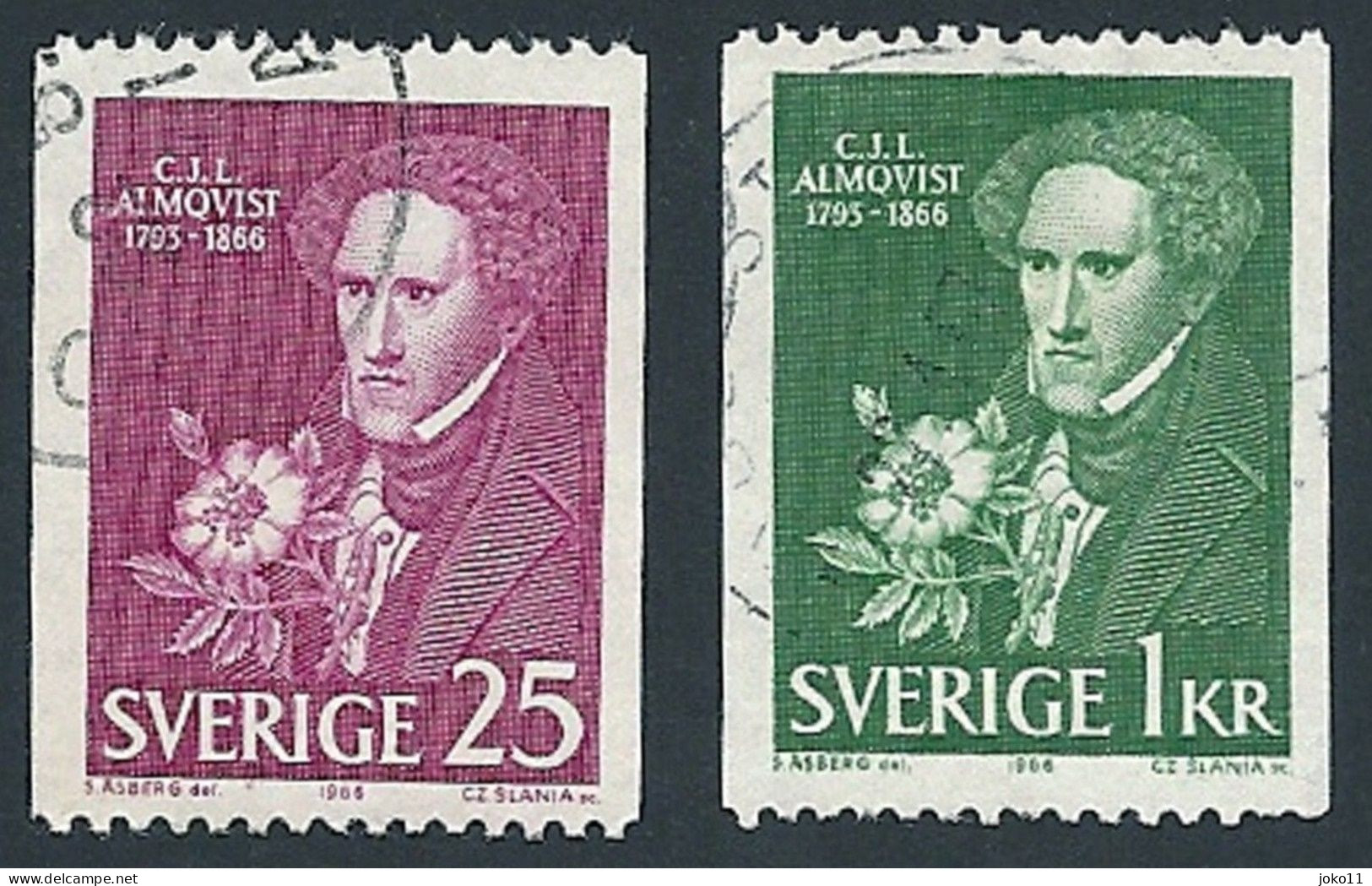 Schweden, 1966, Michel-Nr. 558-559, Gestempelt - Usados