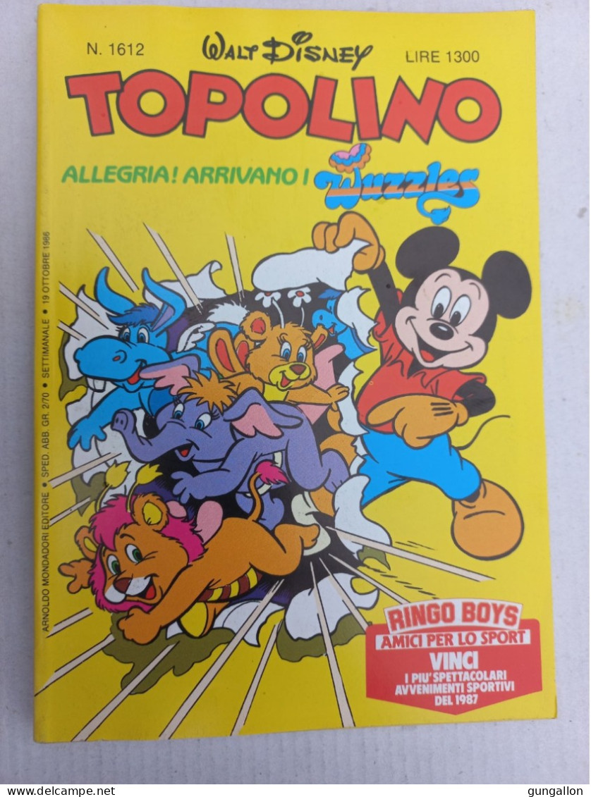 Topolino (Mondadori 1986) N. 1612 - Disney