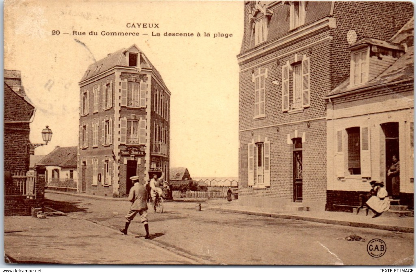 80 CAYEUX - Rue Du Commerce, Descente A La Plage  - Cayeux Sur Mer