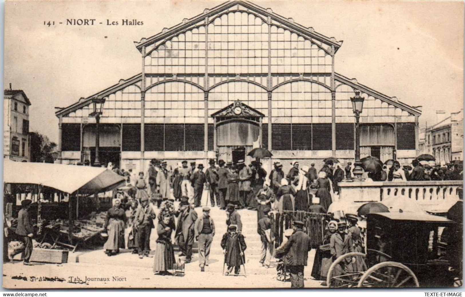 79 NIORT - La Facade Des Halles  - Niort