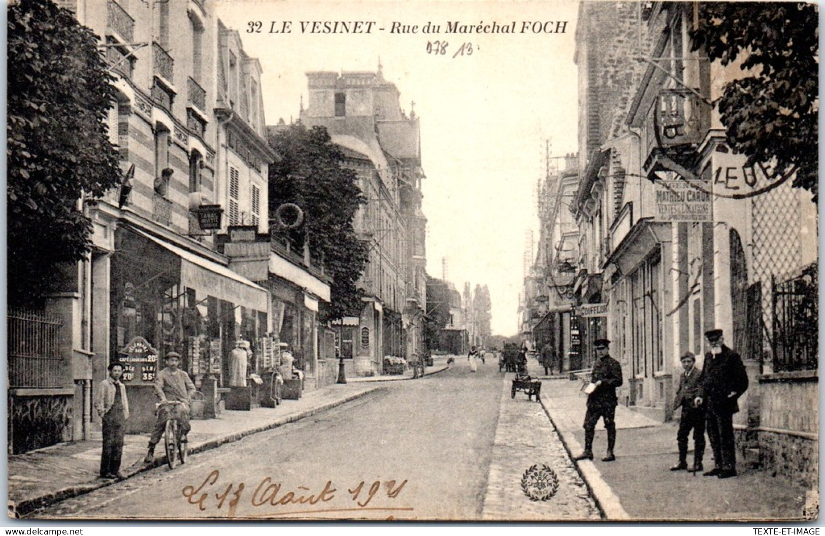 78 LE VESINET - Rue Du Marechal FOCH  - Le Vésinet