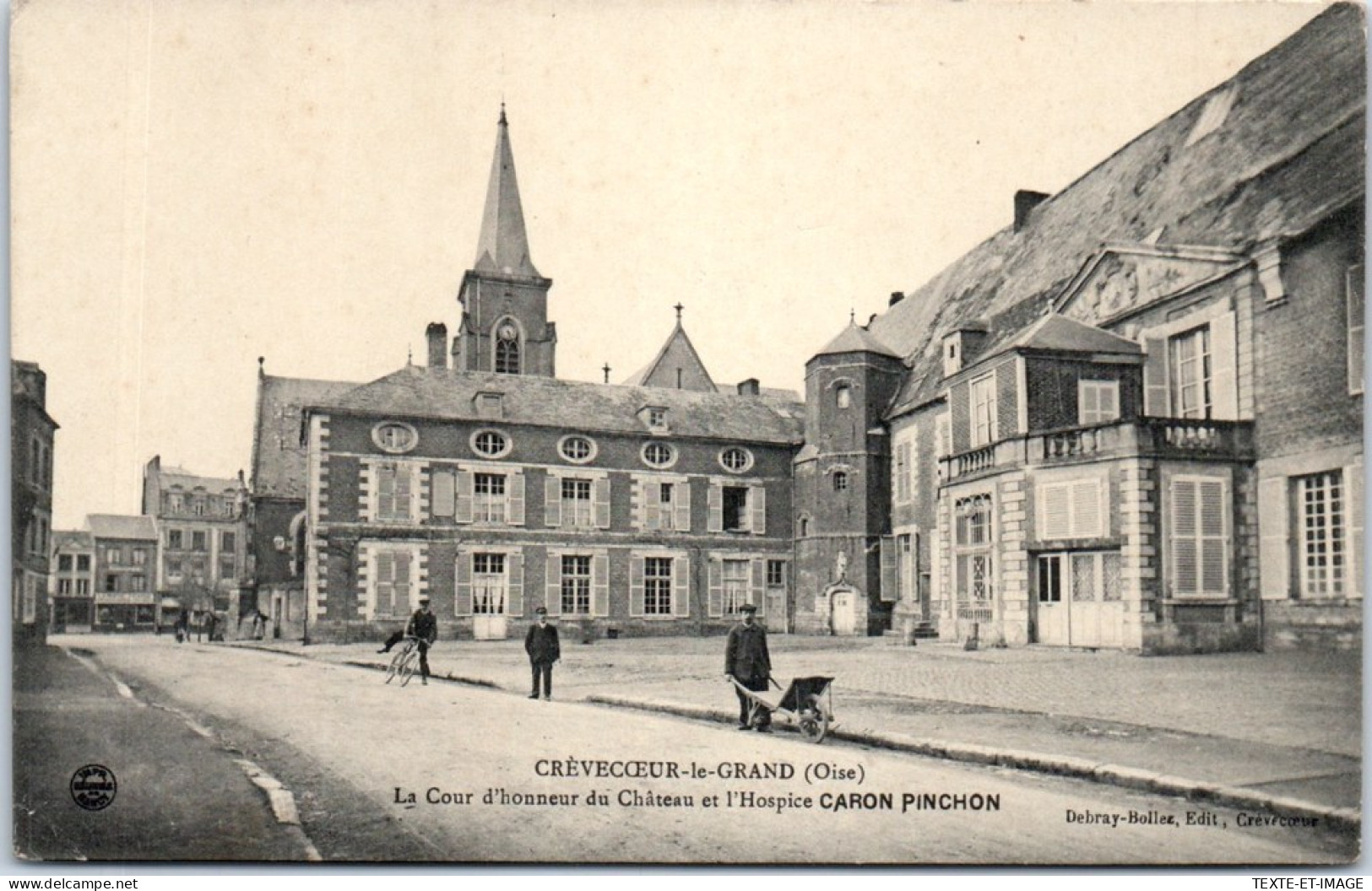 60 CREVECOEUR LE GRAND - L'hospice Caron Pinchon - Crevecoeur Le Grand
