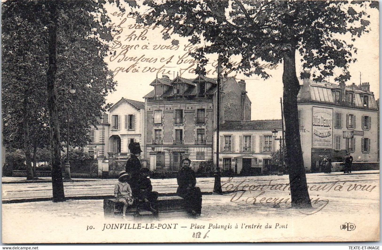 94 JOINVILLE LE PONT - Place Polangis A L'entree Du Pont  - Joinville Le Pont