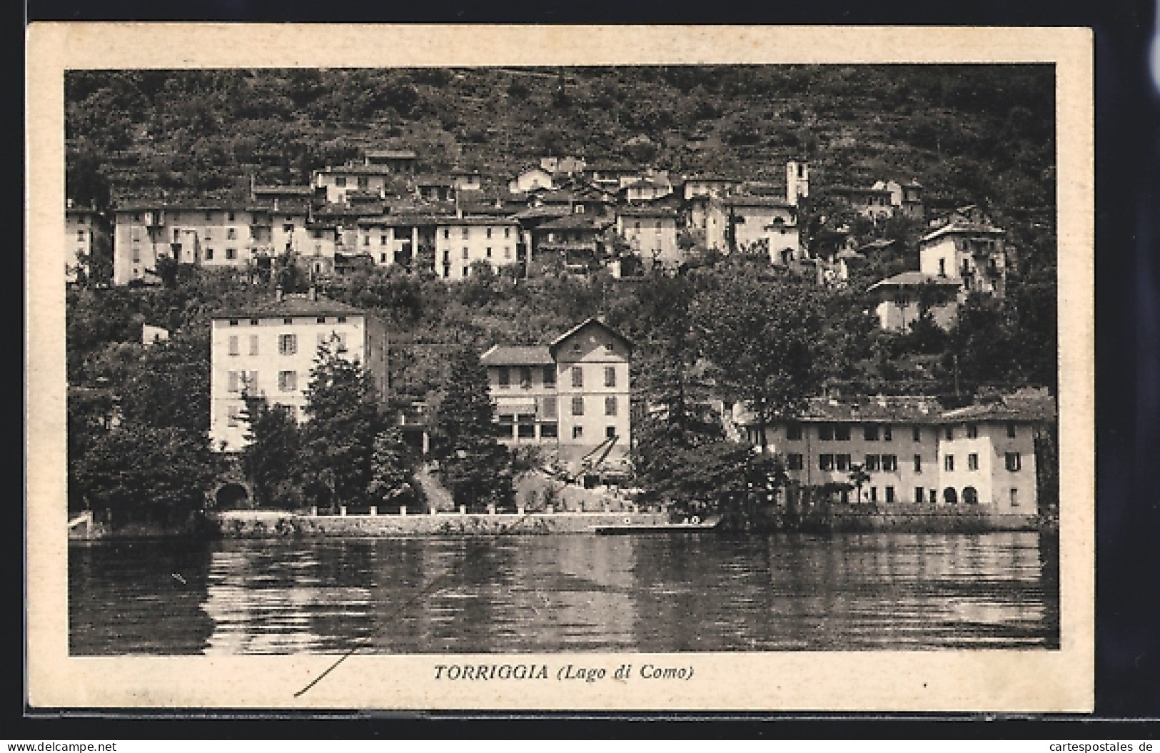 Cartolina Laglio /Lago Di Como, Torriggia  - Como