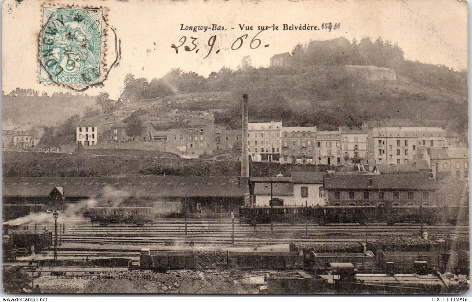54 LONGWY BAS - Vue Sur Le Belvedere. - Longwy