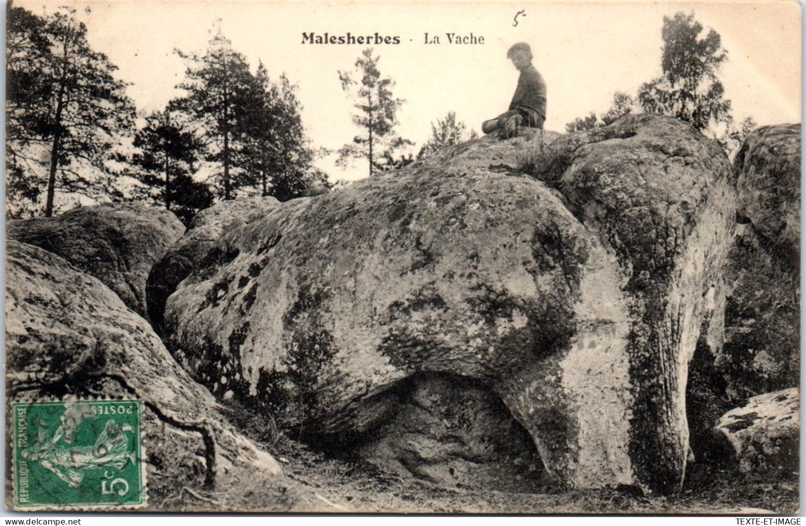 45 MALESHERBES - Le Rocher De La Vache  - Malesherbes