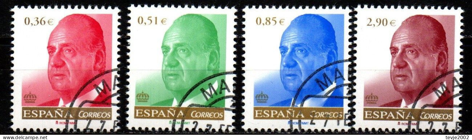 Spanien Espana 2011 - Mi.Nr. 4584 - 4587 - Gestempelt Used - Used Stamps