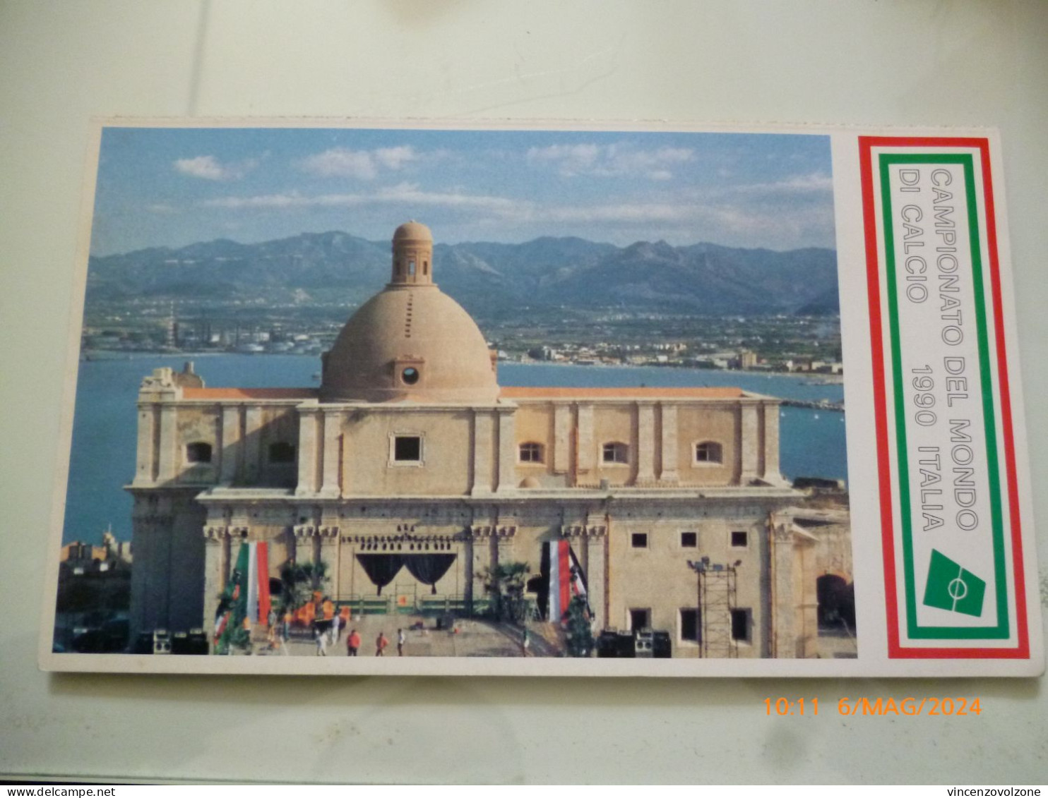 Cartolina  Pubblicitaria Pieghevole "MILAZZO - CAMPIONATO DEL MONDO DI CALCIO ITALIA 1990" - Alberghi & Ristoranti