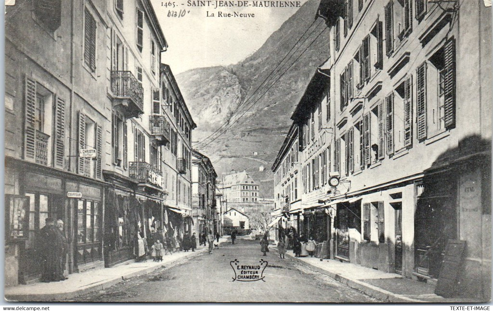 73 SAINT JEAN DE MAURIENNE - La Rue Neuve. - Saint Jean De Maurienne