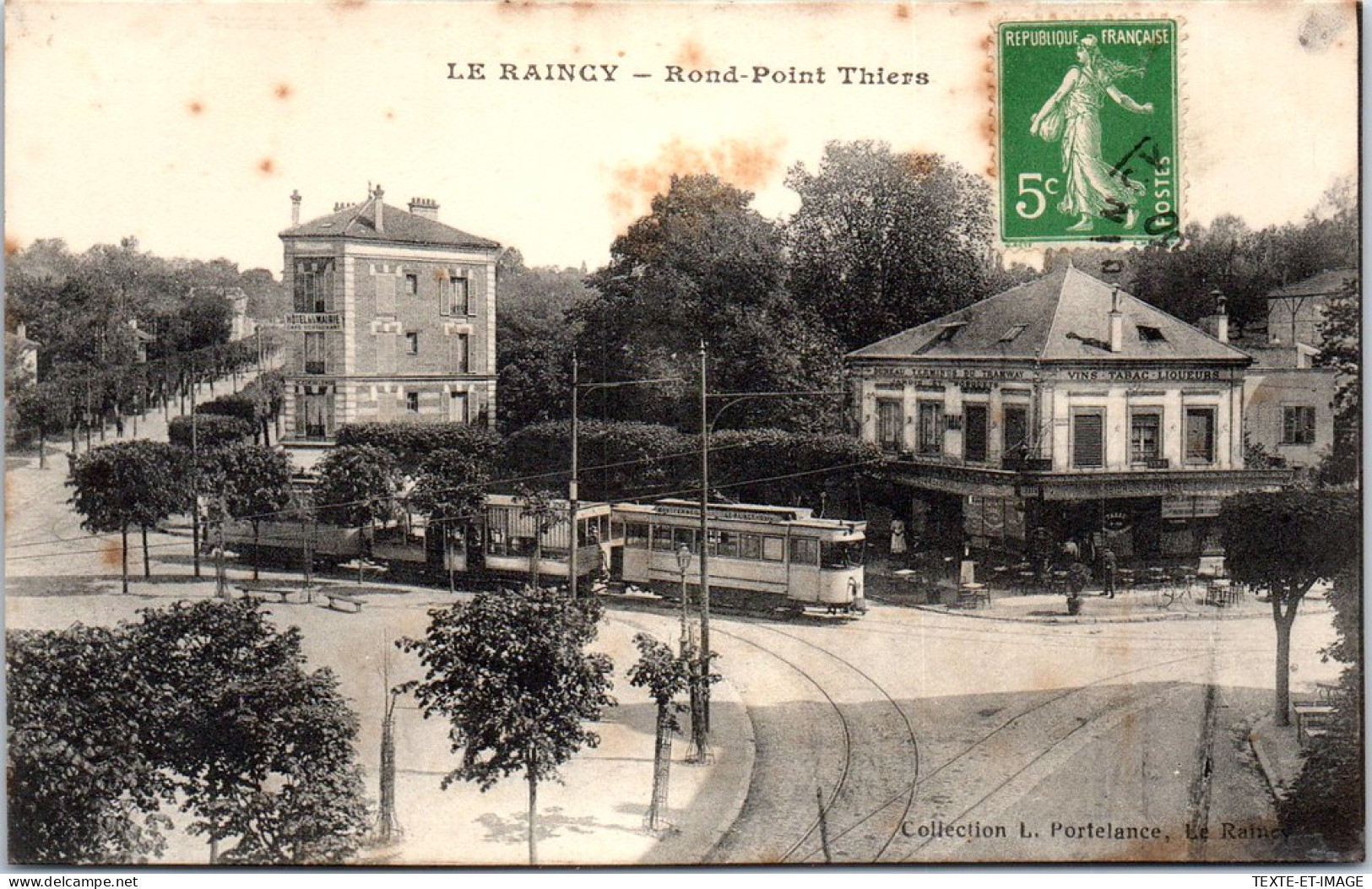 93 LE RAINCY - Rond Point Thiers  - Le Raincy