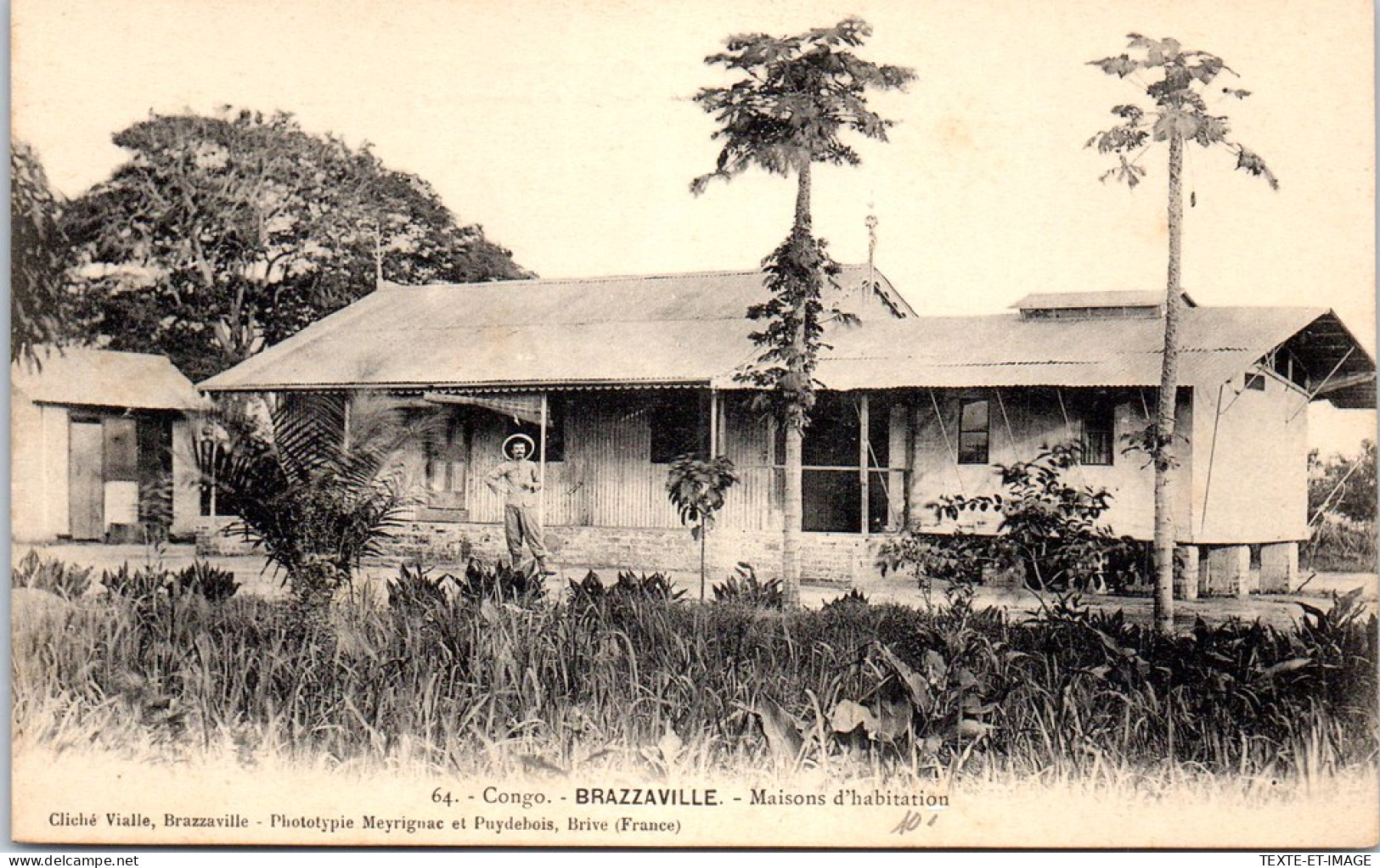 CONGO - BRAZZAVILLE - Maisons D'habitation  - Französisch-Kongo