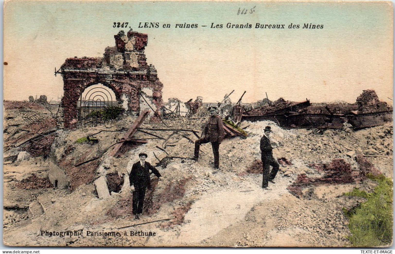 62 LENS - Ruines Des Grands Bureaux Des Mines  - Lens