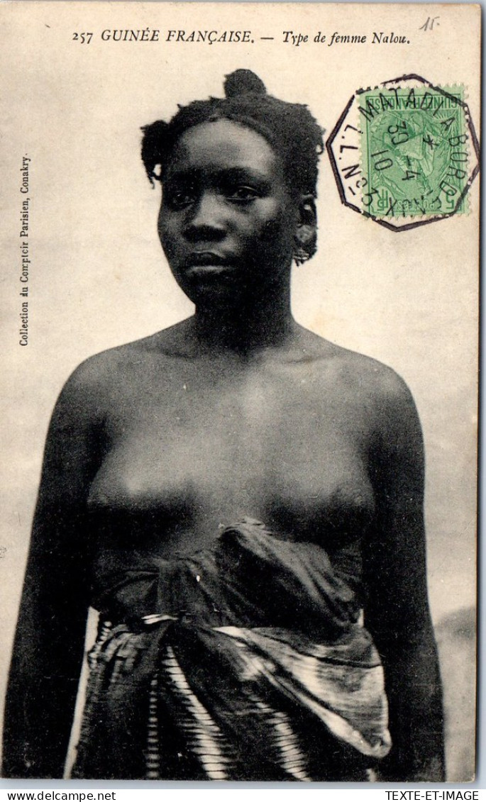 GUINEE - Type De Femme Nalou (tampons & Cachets) - Guinee