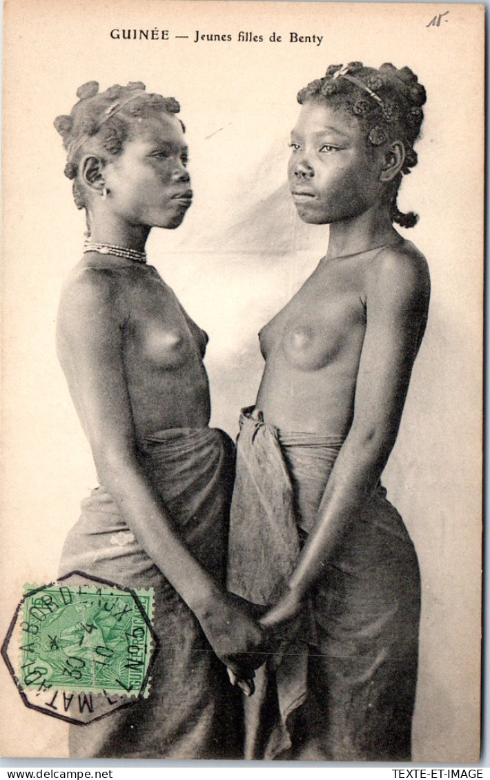 GUINEE - Jeunes Filles De Benty (tampons & Cachets) - Guinea