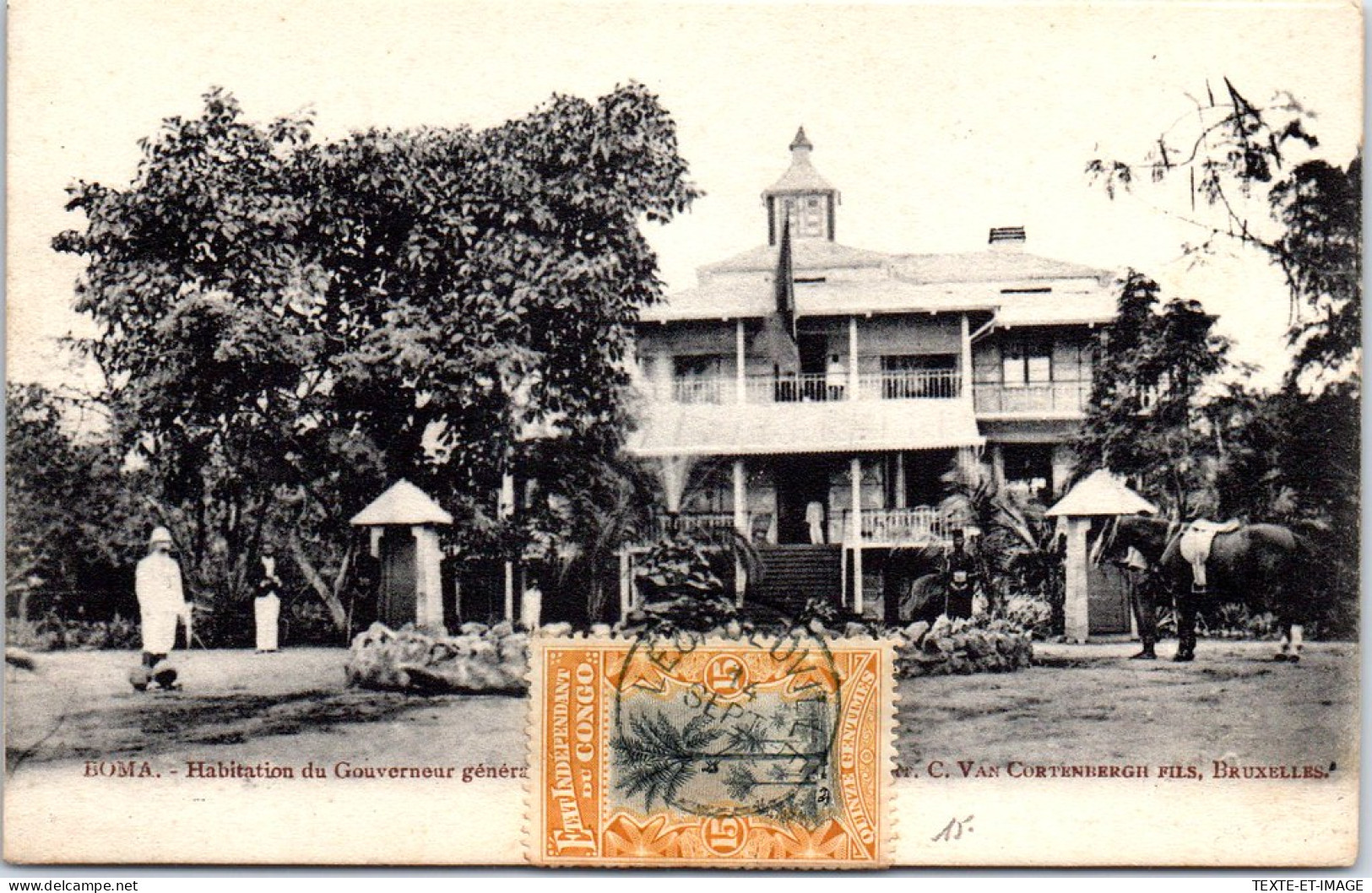 CONGO BELGE - BOMA - Habitation Du Gouverneur  - French Congo