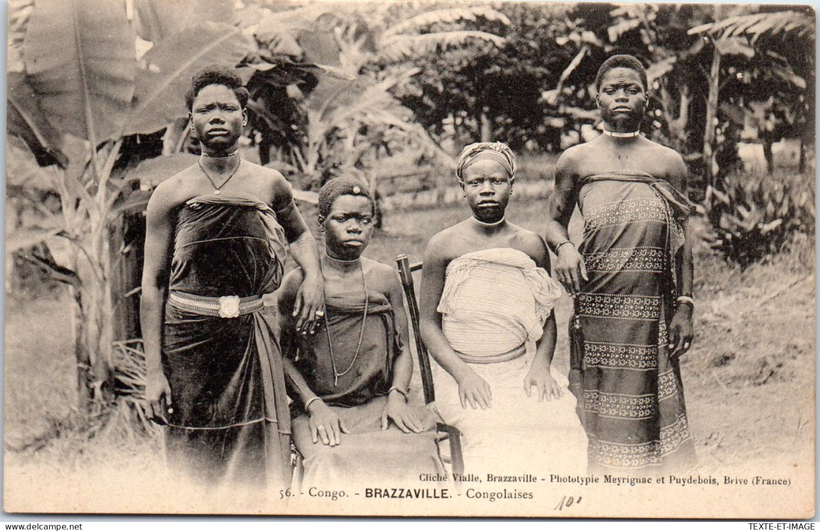 CONGO - BRAZZAVILLE - Types De Jeunes Congolaises  - Frans-Kongo