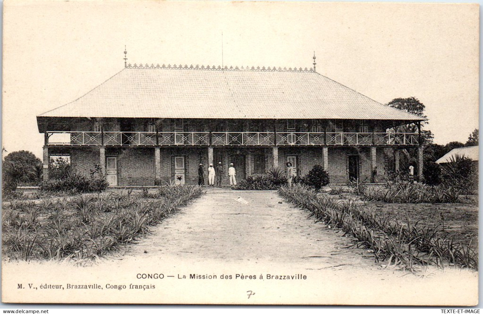 CONGO - BRAZZAVILLE - La Mission Des Peres. - Congo Francés