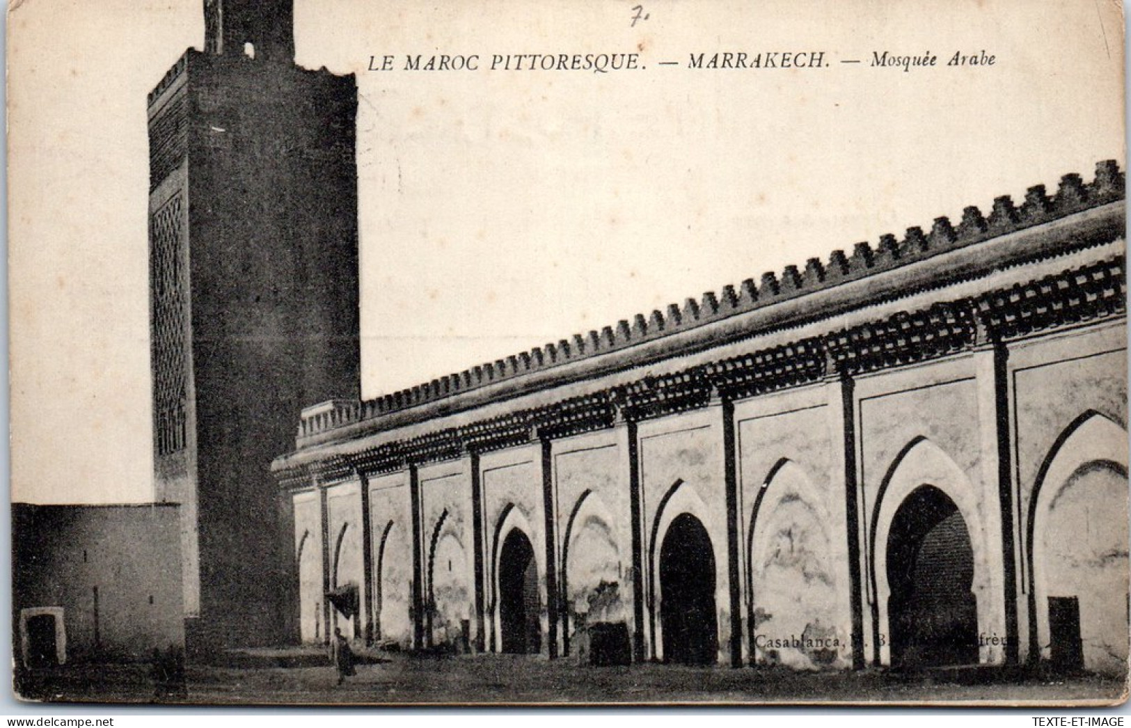 MAROC - MARRAKECH - Mosquee Arabe  - Marrakech