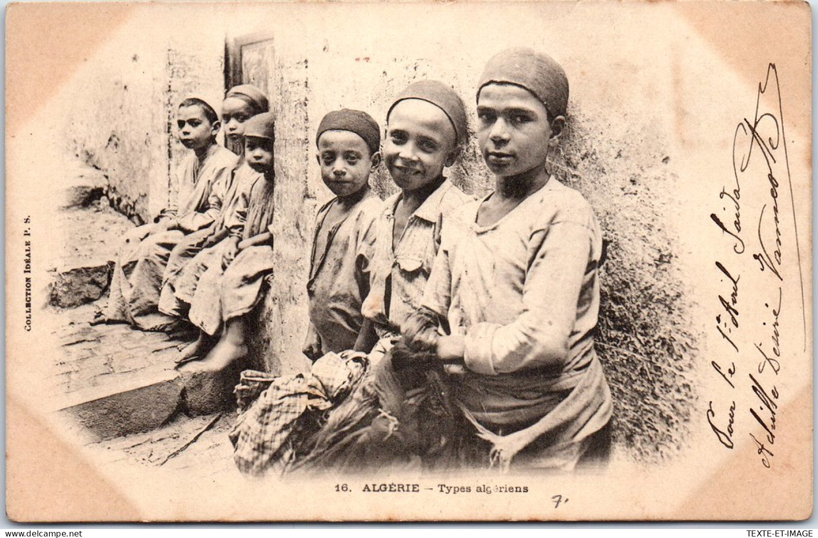 ALGERIE - Types De Jeunes Enfants Algerien. - Scènes & Types