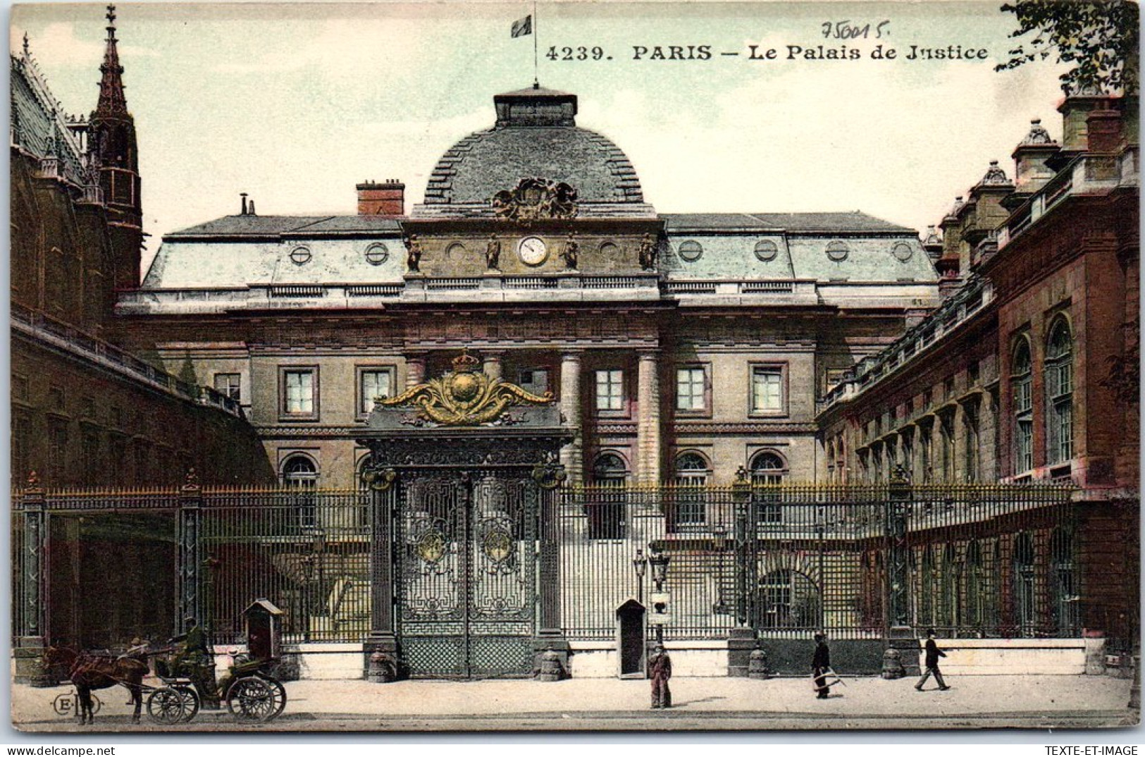 75001 PARIS - Facade Du Palais De Justice. - Paris (01)