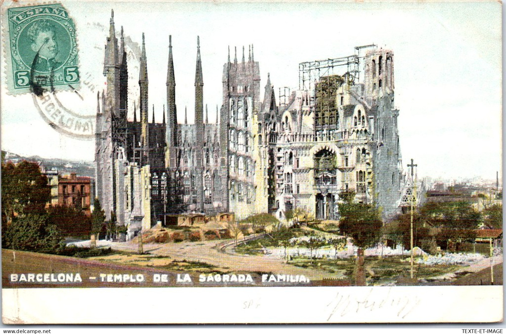 Espagne - BARCELONA - Sagrada Familia. - Andere & Zonder Classificatie