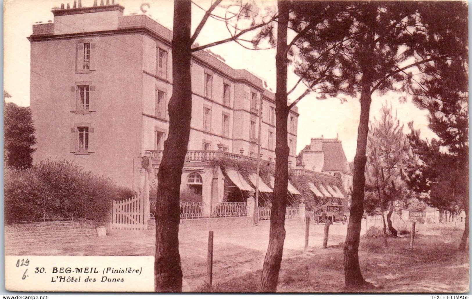 29 BEG MEIL - L'hotel Des Dunes - Beg Meil