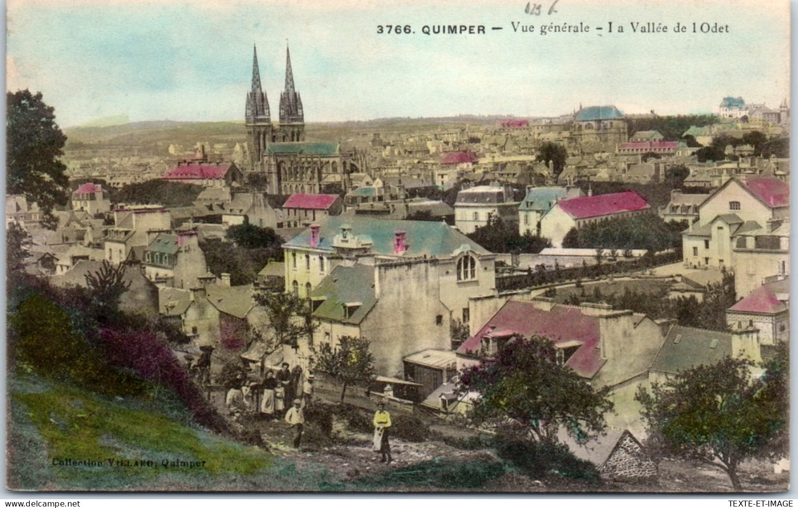 29 QUIMPER - Vue Generale Et La Vallee De De L'odet. - Quimper