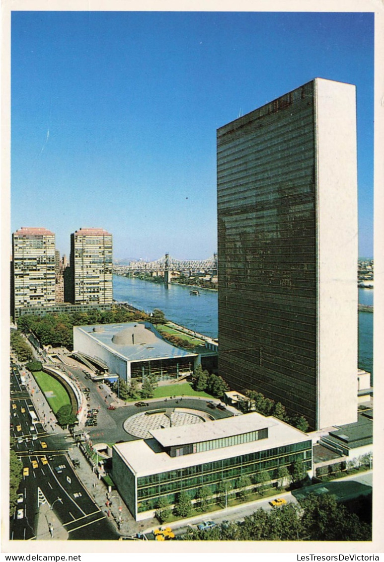 ETATS-UNIS - The United Nations Building - New York City - Vue Générale - Voitures - Carte Postale - Manhattan