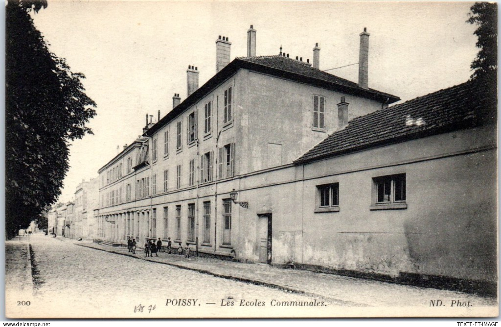 78 POISSY - Les Ecoles Communales. - Poissy
