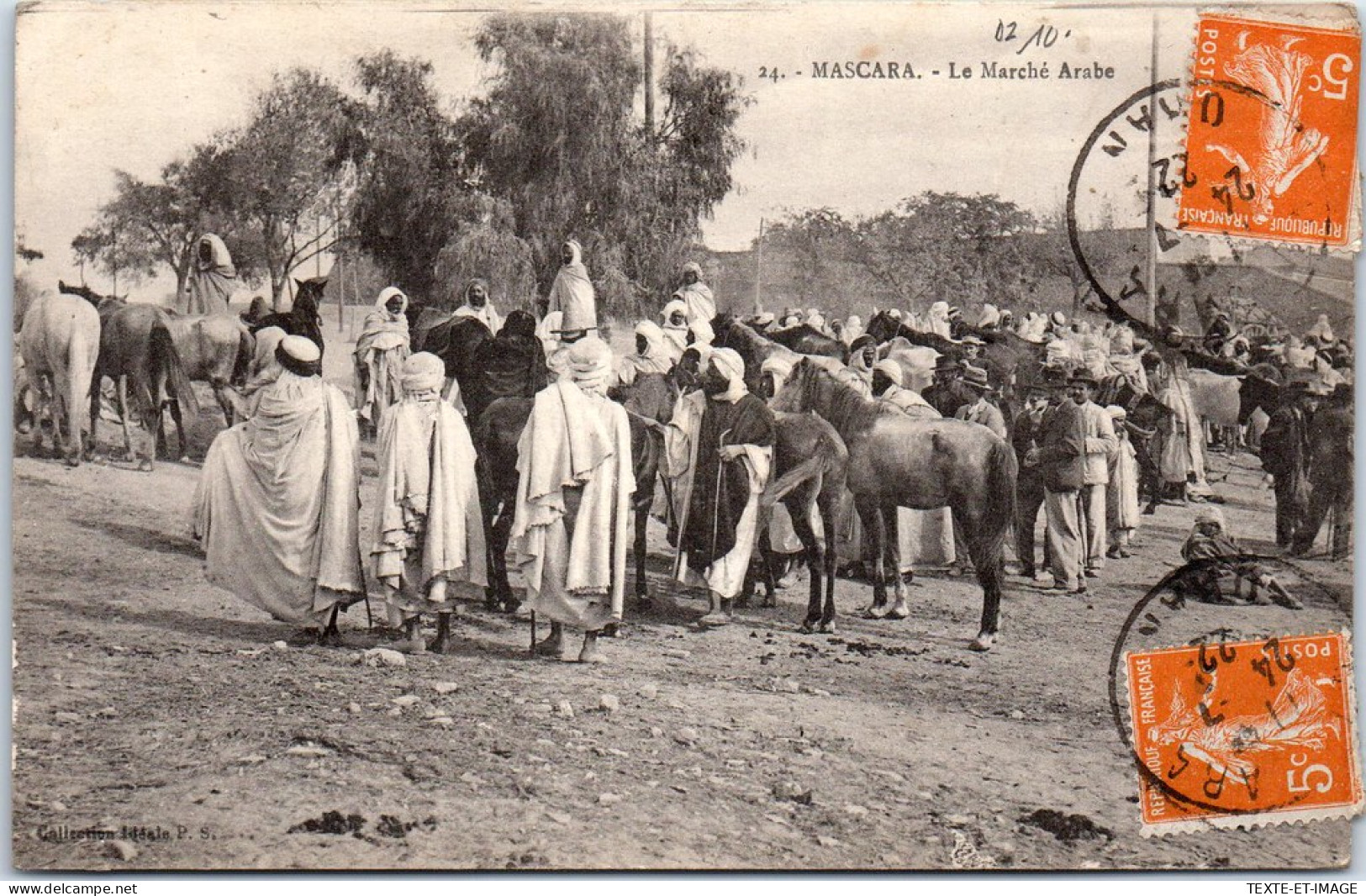 ALGERIE - MASCARA - Le Marche Arabe. - Altri & Non Classificati