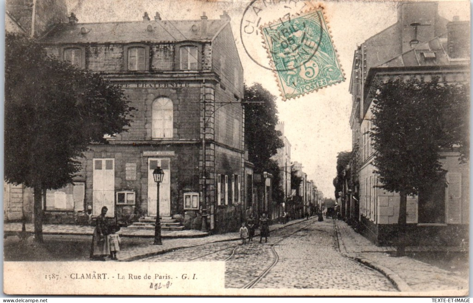 92 CLAMART - La Rue De Paris. - Clamart