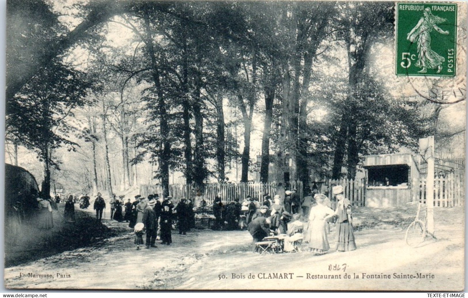 92 CLAMART - Restaurant De La Fontaine, Sainte Mairie. - Clamart