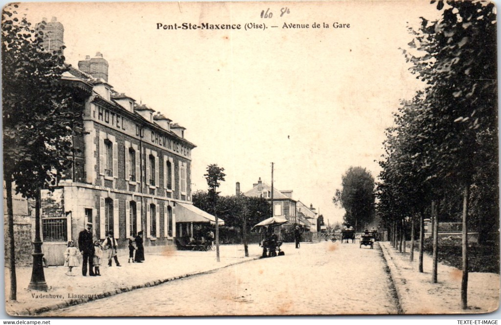 60 PONT SAINTE MAXENCE - Perspective Avenue De La Gare  - Pont Sainte Maxence