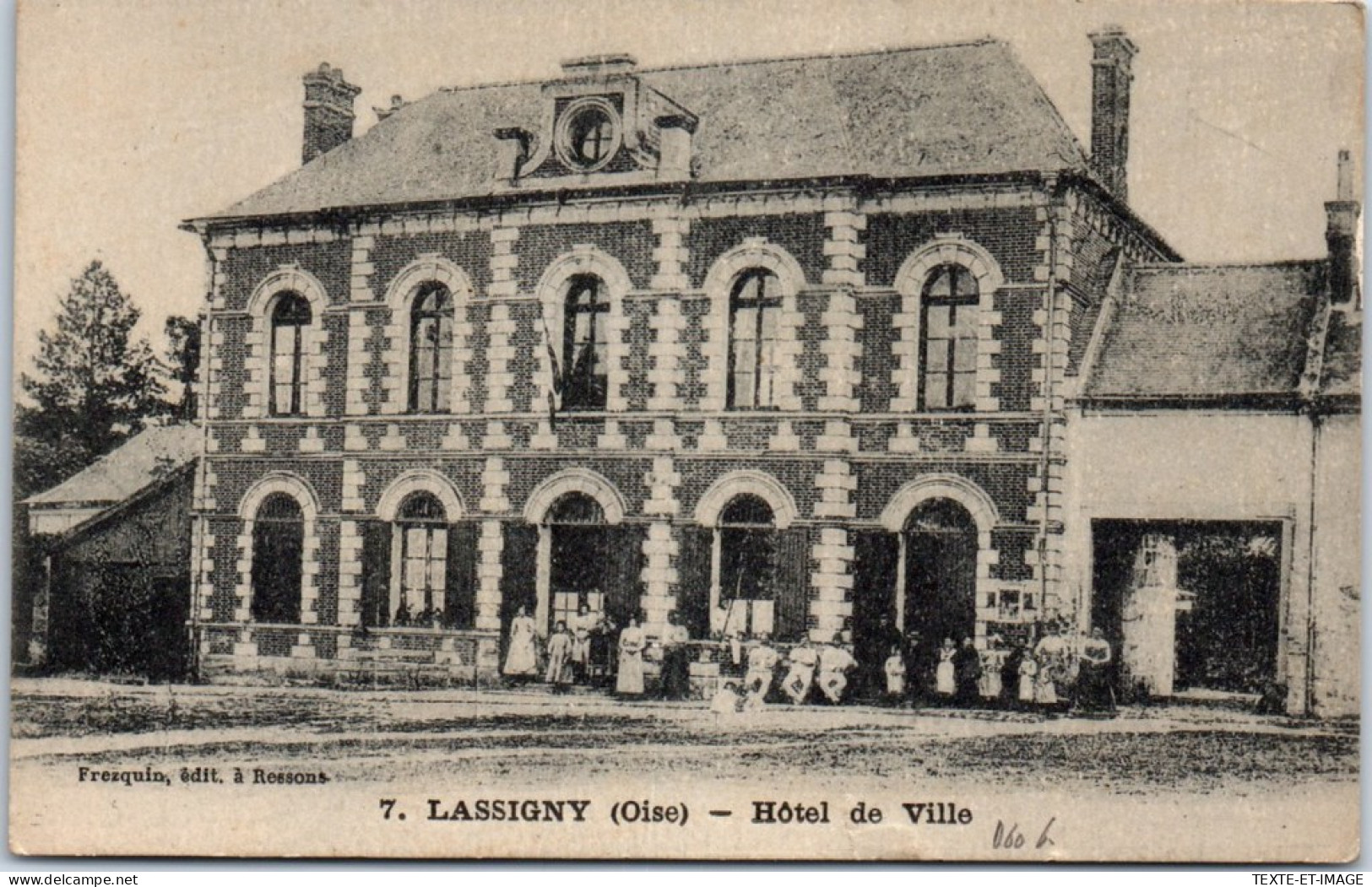 60 LASSIGNY - Hotel De Ville. - Lassigny