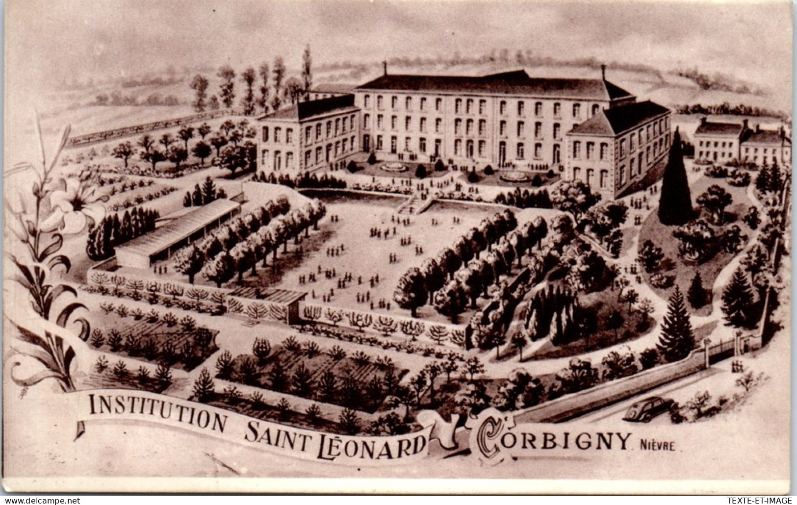 58 CORBIGNY - L'institution Saint Leonard  - Corbigny