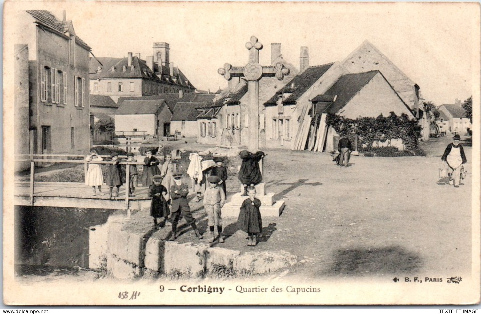 58 CORBIGNY - Le Quartier Des Capucins. - Corbigny