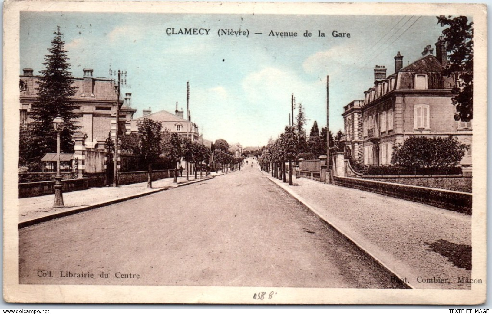 58 CLAMECY - L'avenue De La Gare. - Clamecy