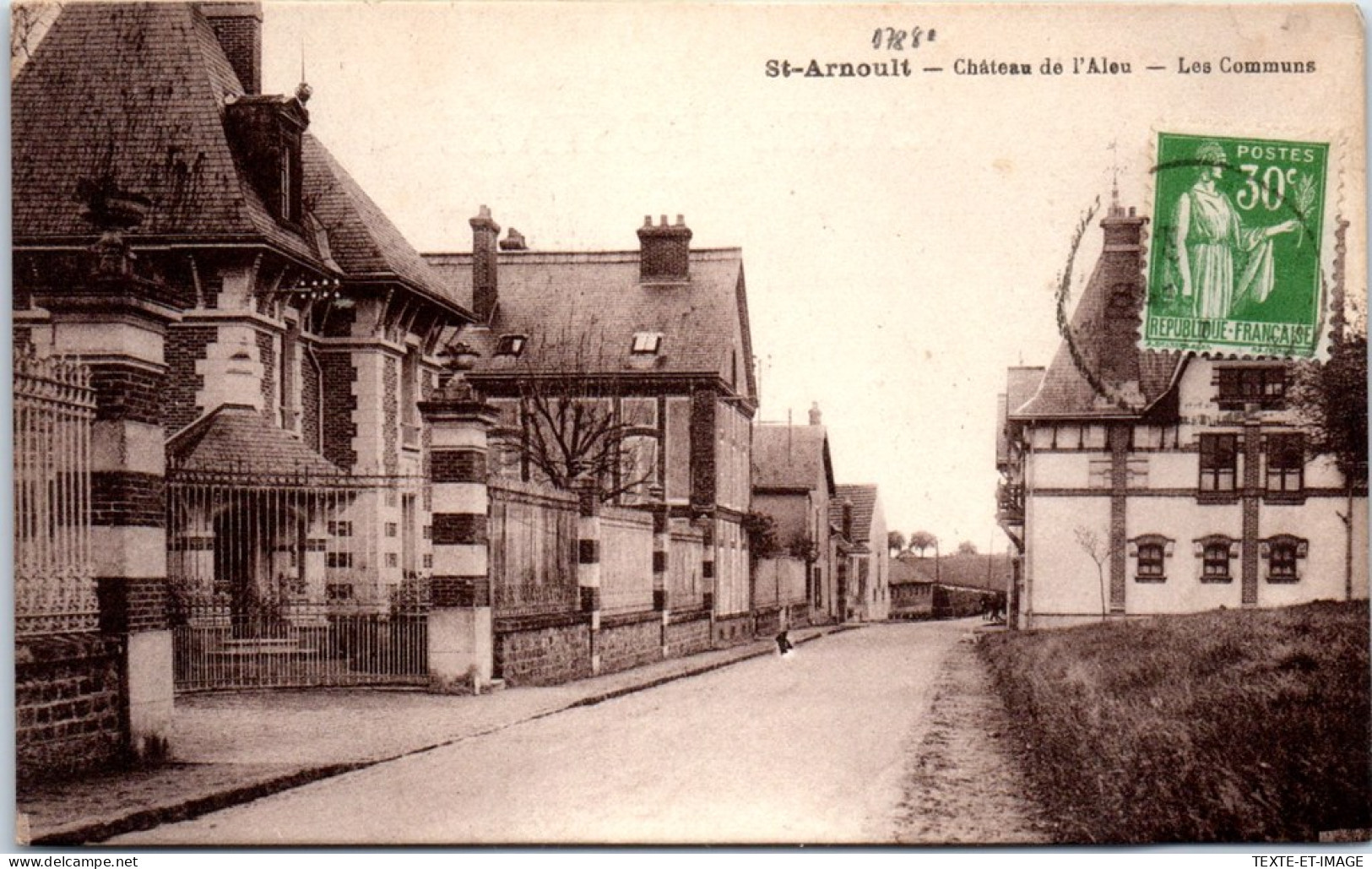 78 SAINT ARNOULT - CHATEAU De L'aleu, Les Communs  - St. Arnoult En Yvelines