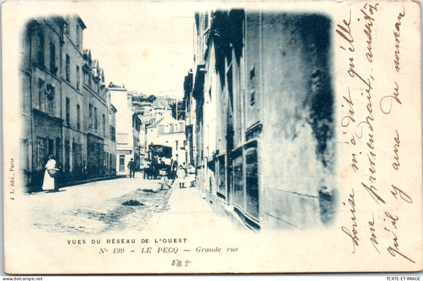 78 LE PECQ - La Grande Rue. - Le Pecq