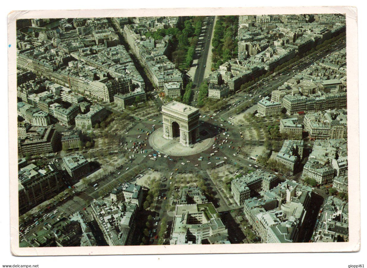 Parigi - Arco Di Trionfo , Veduta Aerea - Arc De Triomphe