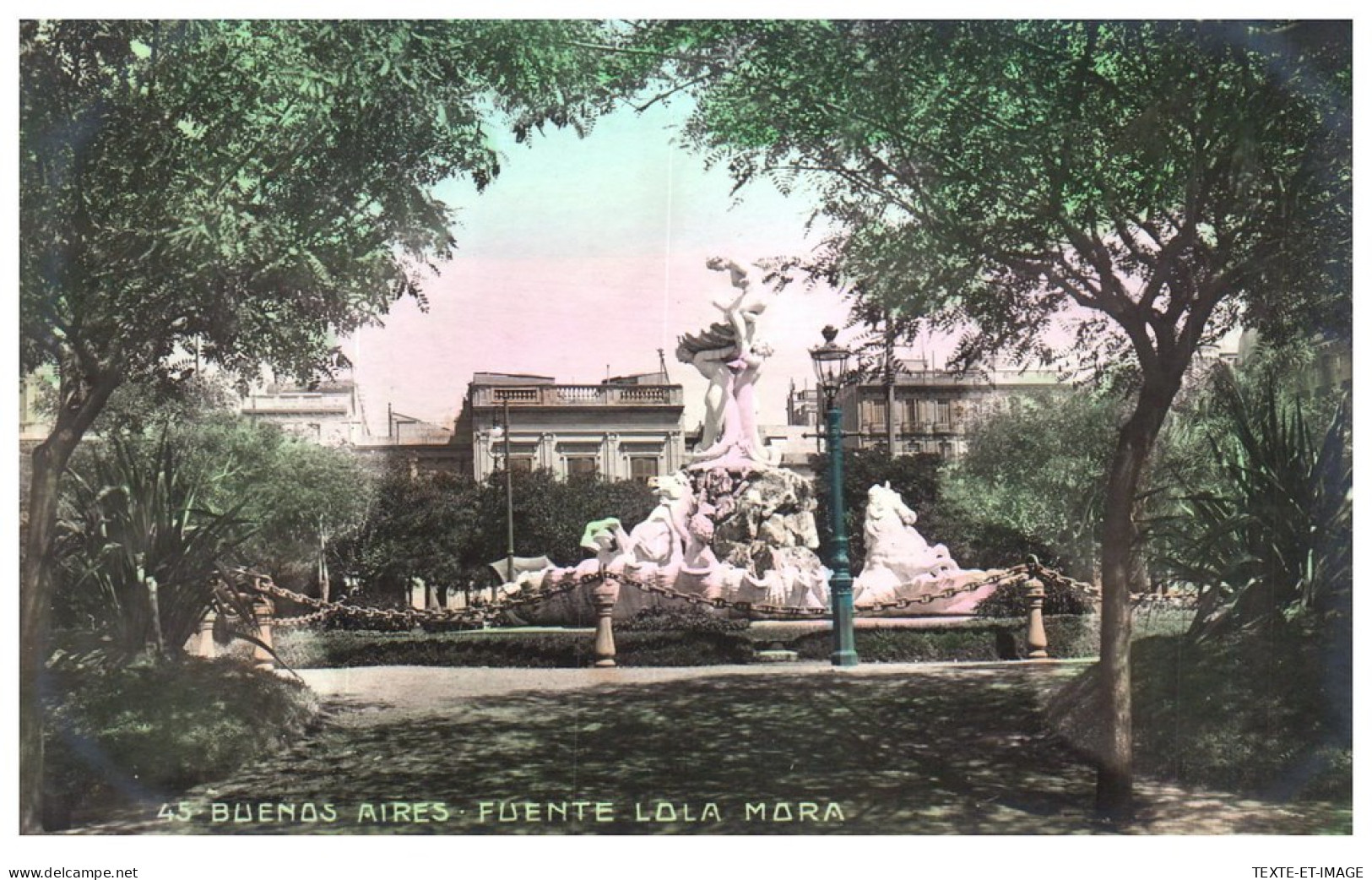 ARGENTINE - BUENOS AIRES - Fuente Lola Mora - Argentinië