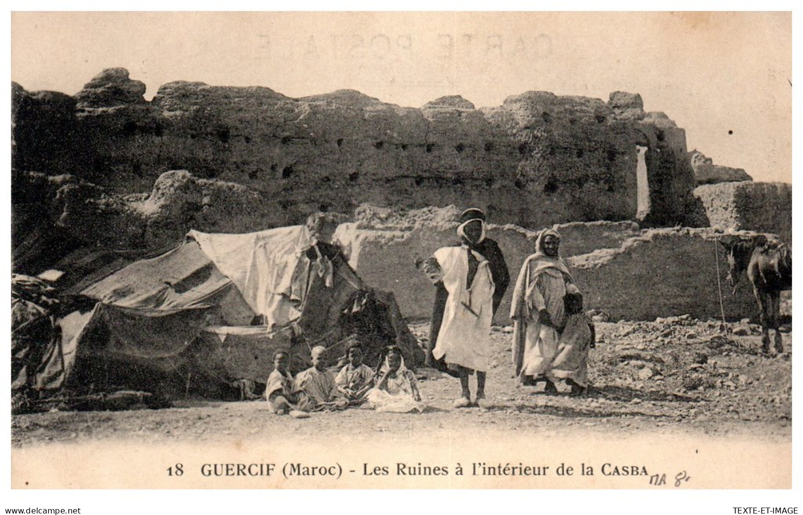 MAROC - GUERCIF - Les Ruines A L'interieur De La Casba. - Altri & Non Classificati
