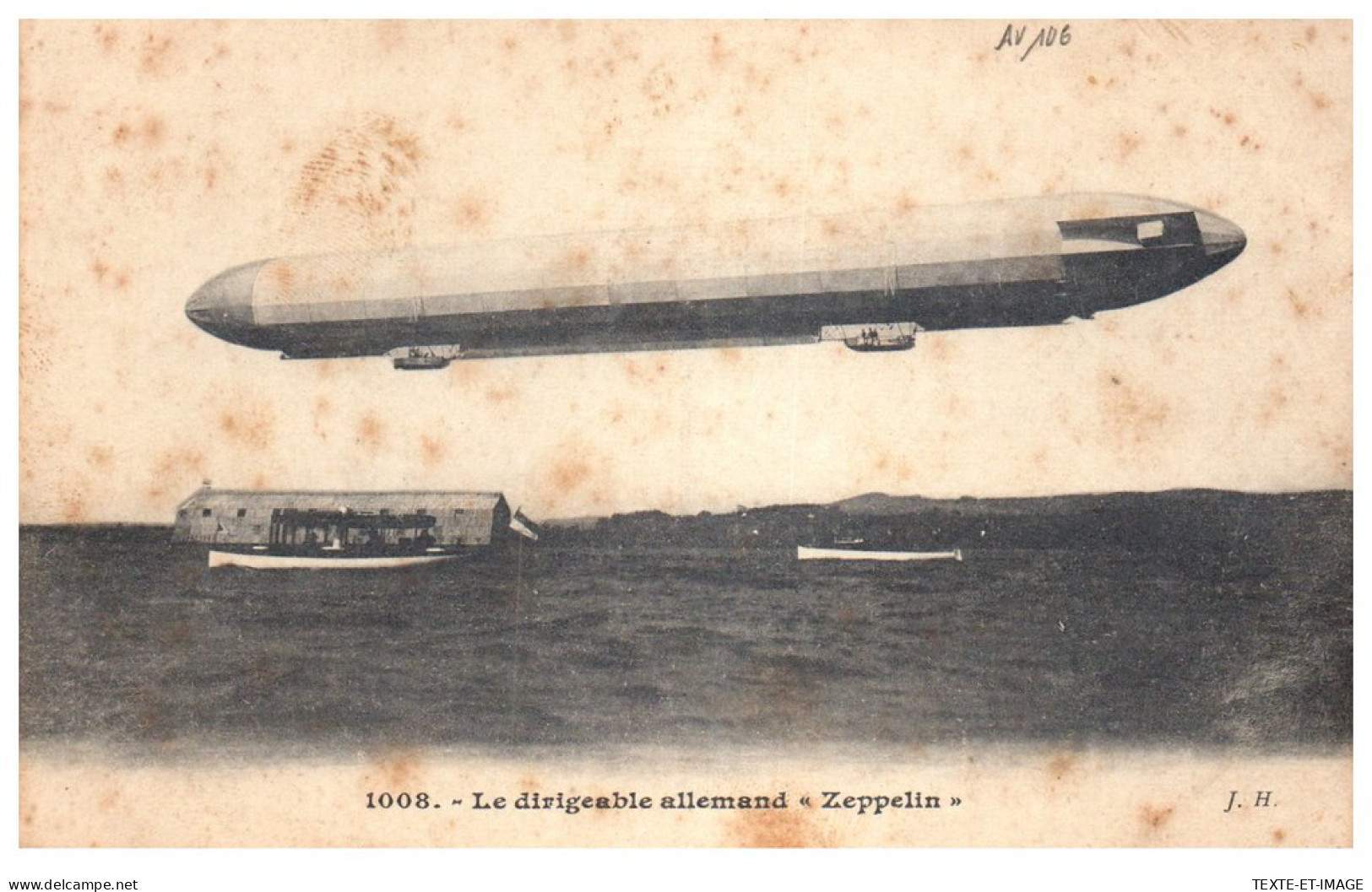 AVIATION - Le Dirigeable Allemand ZEPPELIN  - Sonstige & Ohne Zuordnung