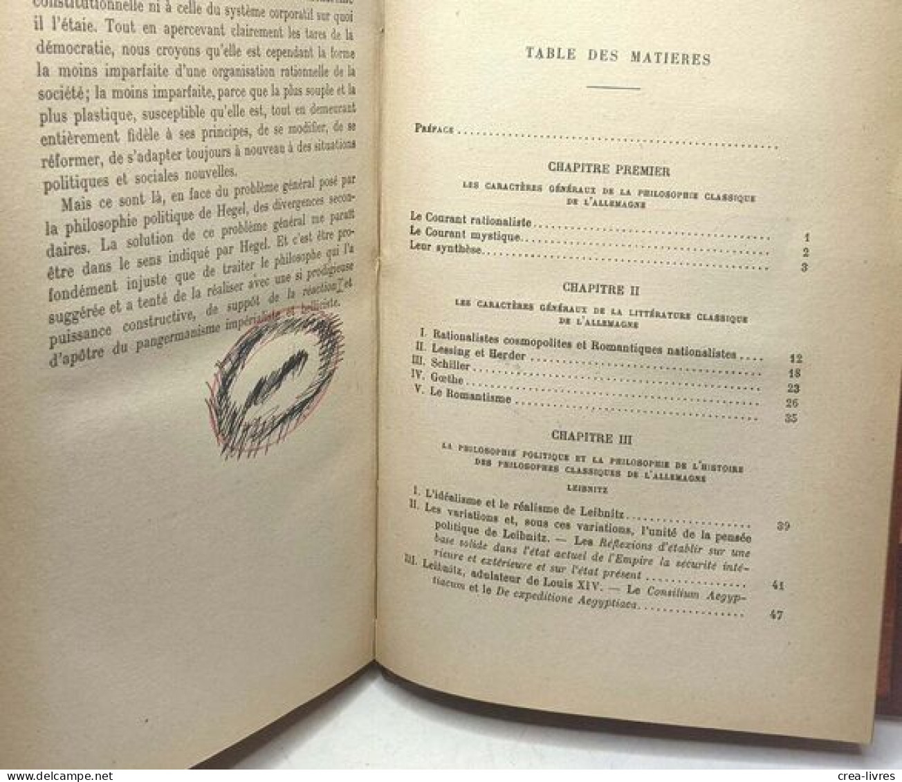 Les Doctrines Politiques Des Philosophes Classiques De L'Allemagne - Psychology/Philosophy