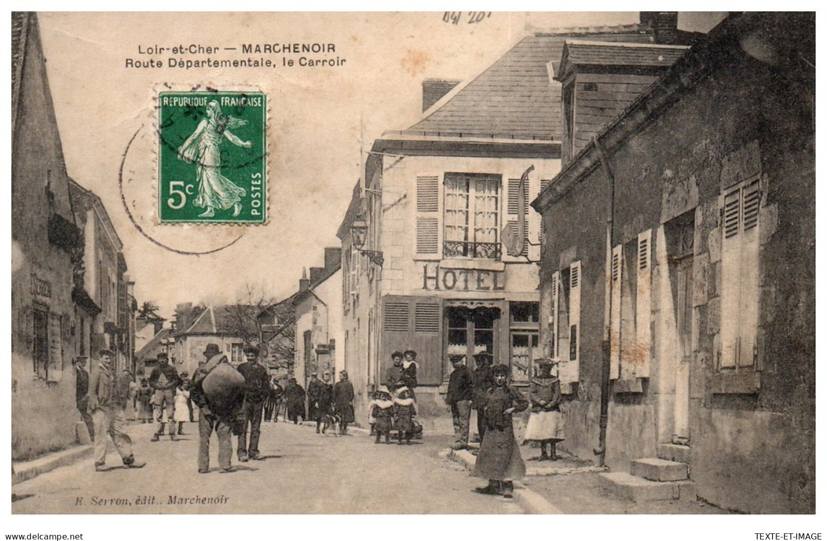 41 MARCHENOIR - Route Departementale, Le Carroir  - Marchenoir