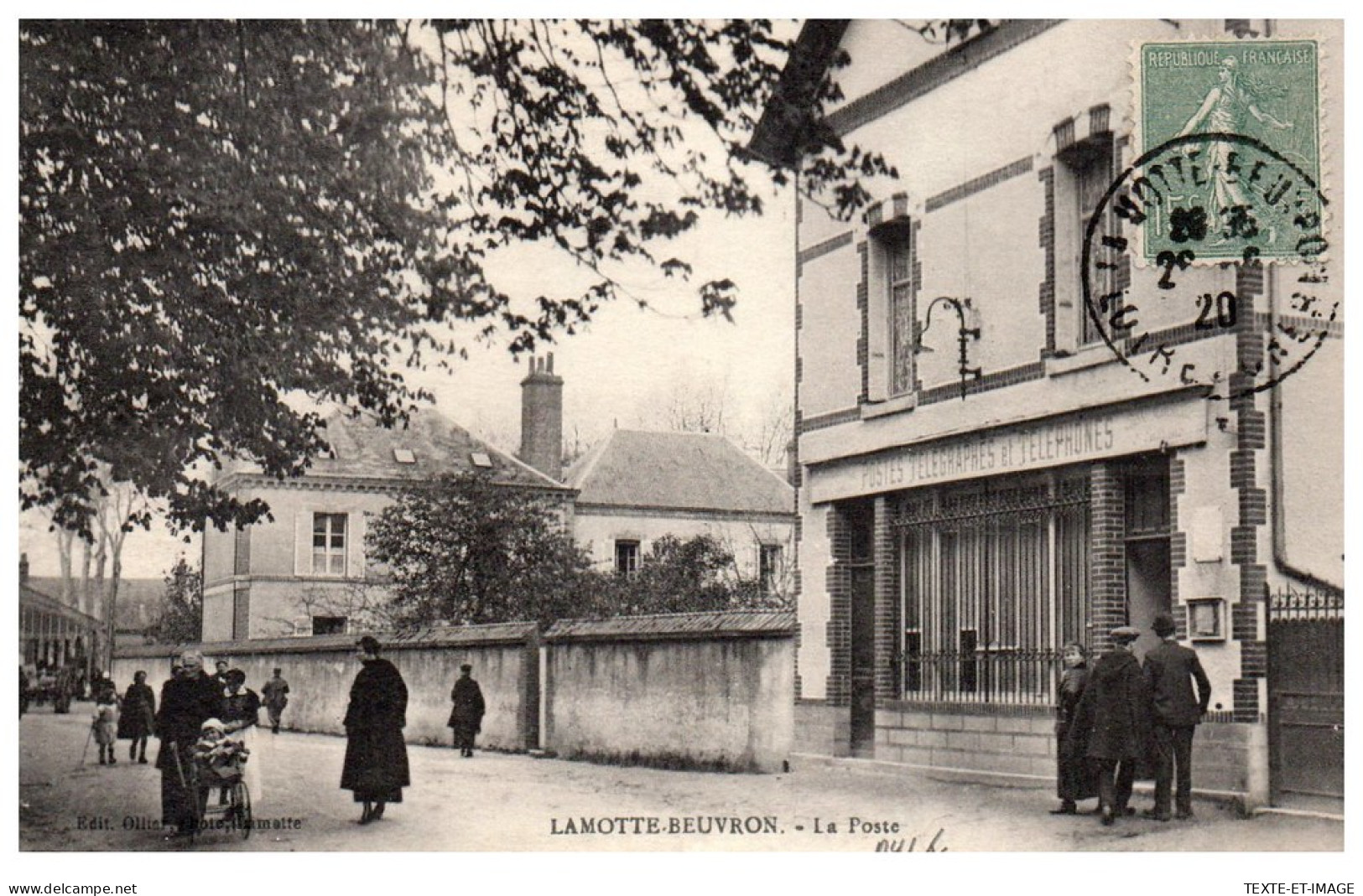 41 LAMOTTE BEUVRON - La Poste. - Lamotte Beuvron